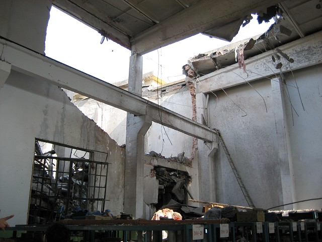 威海三角輪胎車間爆炸災后鑒定